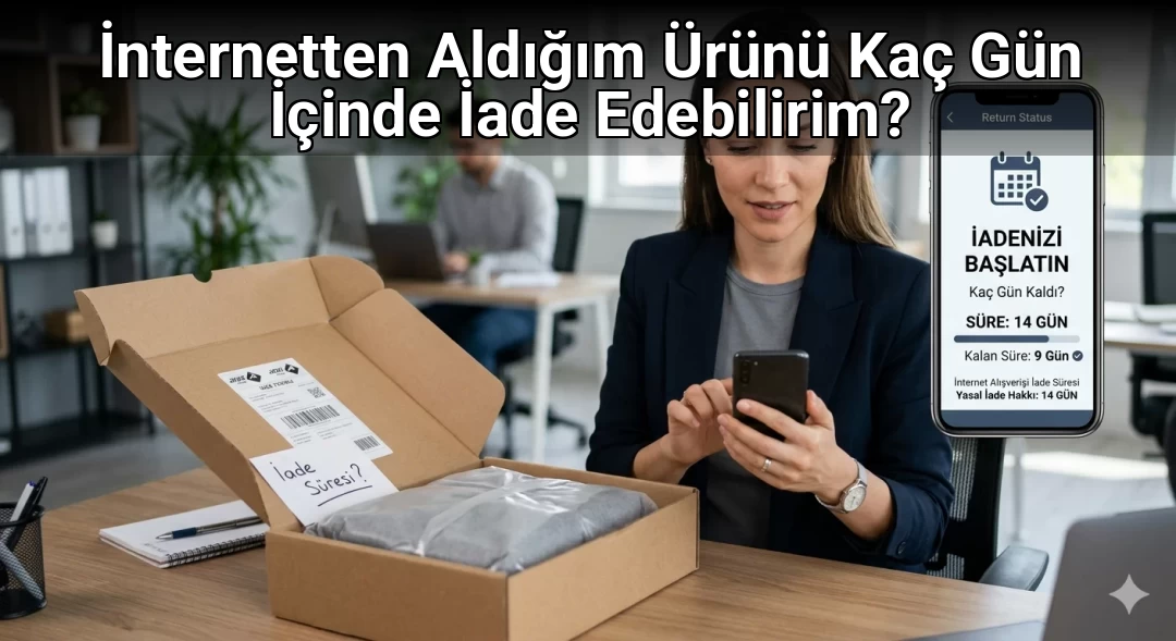 İnternetten Aldığım Ürünü Kaç Gün İçinde İade Edebilirim?